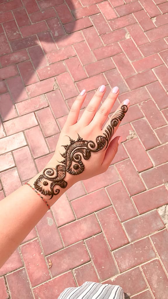 Amritsar Sadda Pind Henna Art