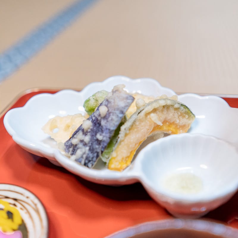 Vegetable tempura, Shokin Ryori